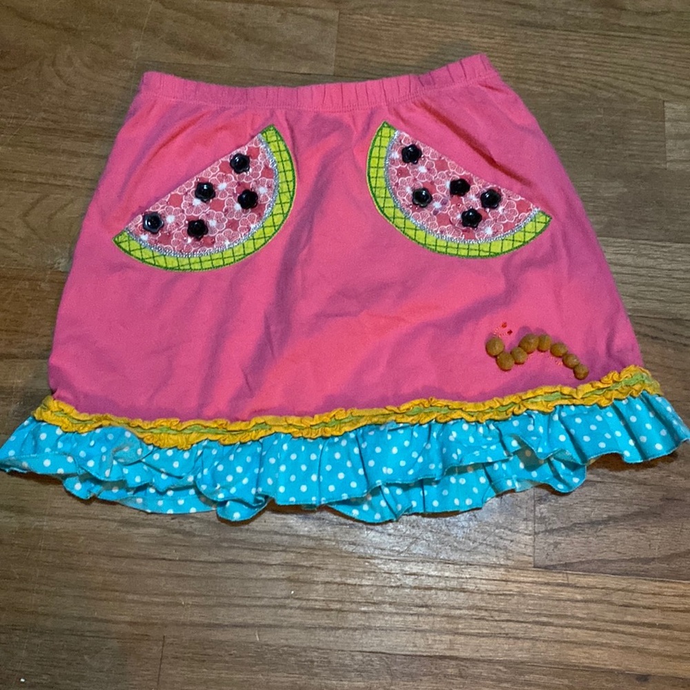 Michael Simon watermelon skirt